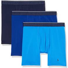 Polo Men's Underwear Polo Ralph Lauren Men's 3-Pack. Classics Microfiber Boxer Briefs Andover Heather/charcoal Heather Andover Heather/charcoal Heather