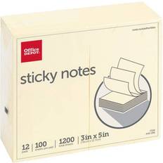 Office Depot Calendar & Notepads Office Depot Sticky Notes 3x5" 12-pack