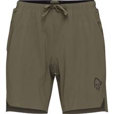Norrøna Shorts Norrøna Women's Senja Flex1 8" Shorts, XS, Olive Night