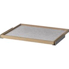 IKEA KOMPLEMENT White Oak Effect/Light Grey Storage System