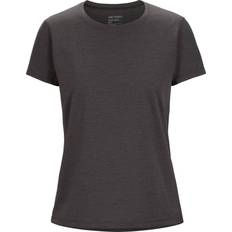 Arc'teryx T-shirts Arc'teryx Women's Taema Crew SS, XL, Black Heather