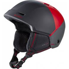 Cairn Meteor, Skihelm, schwarz/rot Black Red Khaki Geometry