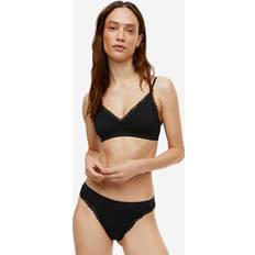 H&M Ladies Black Seamless padded bra