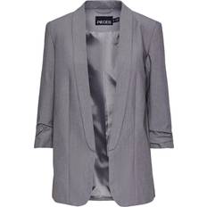 Grijs - Vrouw Blazers Pieces Pcbosella Blazer - Grijs Gemêleerd