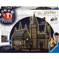 Ravensburger Harry Potter 3D puslespil Ravensburger Hogwarts Castle Great Hall Night Edition 540p 3D Puslespil