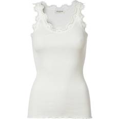 Rosemunde Iconic Silk Top - New White