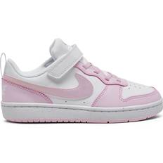 Court borough recraft pink Barnskor NIKE Court Borough Low Recraft PSV - White/Pink Foam