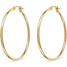 Femme - Or Boucles d'oreilles FAVS Créoles 88403347 375 Or jaune Or Jaune