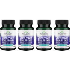 Swanson B-vitaminer Vitaminer & Mineraler Swanson Krom Picolinat 200 mcg 100 Kapsler 100 stk