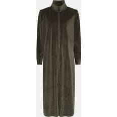 Dame - Grøn Morgenkåber & Badekåber Decoy Velour Zip Robe