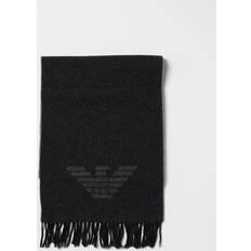 Emporio Armani Halstørklæde & Sjal Emporio Armani Herre Logo Kontrast Tørklæde - Grå