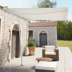 VidaXL Terrassenmarkisen vidaXL Manuell Standmarkise 300x250 cm Creme