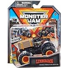 Monster Jam Toys Monster Jam Official Lumberjack Truck, Die-Cast Vehicle, Arena Favorites Series, 1:64 Scale, Kids Toys for Boys Ages 3 and up