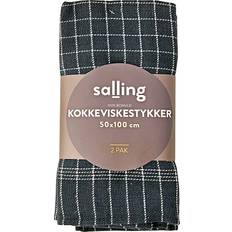 Salling Kokkeviskestykke Forklæde Sort