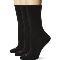 Hue Women's 3-Pk. Roll Top Socks Black Pack Black Pack