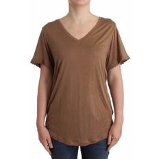 Rayon T-shirts John Galliano Shorts Brown