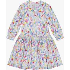 Stella McCartney Kids Stella McCartney Kids Stjärnmönstrad Klänning Flerfärgad Vit years