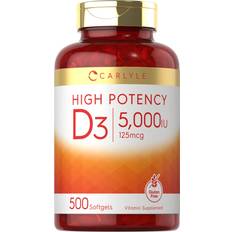 Carlyle Vitamin D3 5000 IU 500