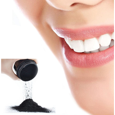 Private Label Natural Charcoal Teeth Whitening Powder 4-Pack