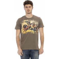 Trussardi Trussardi Action Brown Cotton T-Shirt