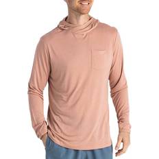 Bamboo Tops Free Fly Men's Bamboo Lightweight Hoodie, Medium, Orange Holiday Gift