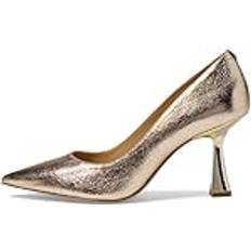 Michael Kors Heels & Pumps Michael Kors Clara Metallic Pump Gold