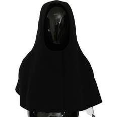 Sort - Uld Bælter Dolce & Gabbana Uld Tørklæde Black cm/S