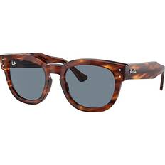 Ray-Ban Mega Hawkeye Asian Fit Sunglasses - Striped Tortoise