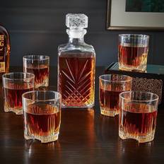 Bed Bath & Beyond Sparta Whiskey Decanter Set Wine Carafe