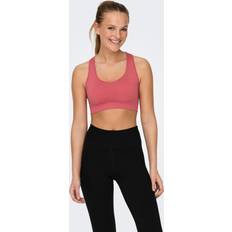 Røde BH-er Only Seamless Sports Bra