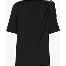 Dries Van Noten Dries Van Noten Black Knotted T-Shirt 900 BLACK