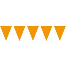 Oranssi Seppeleet Folat Bunting Mini Orange 3m Party Decoration Colours Flags Many 15 party bunting mini 3m decoration orange colours flags many 15