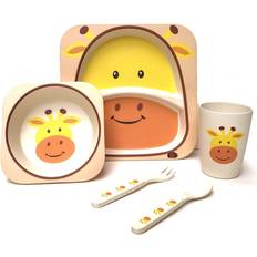 Bamboo 4 piece Feeding Set