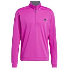 Golf - Pink Clothing adidas Elevated Zip Neck Sweater