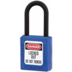 Security Master Lock No. 406 Dielectric Safety Blue 406KABLU