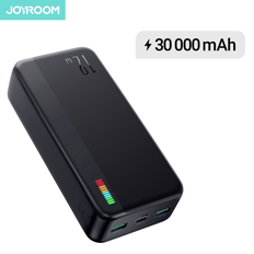 Joyroom Eksternt batteri powerbank JR-T018 12W 30000mAh sort 6956116728007