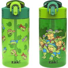 Machine Washable Water Bottle Zak Designs Teenage Mutant Ninja Turtles Kid's Water Bottle 2-pack 16oz