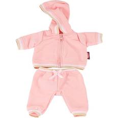 Götz Lyserødt tracksuit Dukketøj 30-33 cm