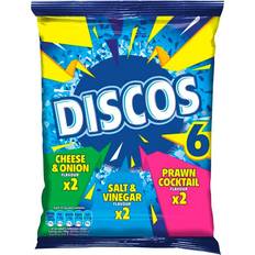 KP Discos Variety Multipack Crisps 6 Pack, 6