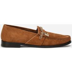 Suede Loafers Dolce & Gabbana Calfskin Suede Visconti Loafers