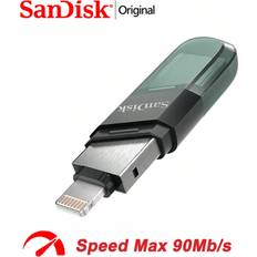 Shein SanDisk USB Flash Drive iXPand OTG Lightning USB 3.1 Stick 256GB 128GB 64GB pen drive MFi For iPhone & iPad SDIX90N