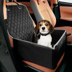 Adov Folding pet dog car seat safe booster cat puppy travel carrier belt bag basket