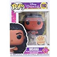 Moana Figurines Pop Disney Princess Funko Vinyl Figure Moana (Gold) with Pin