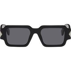 Unisex Maiten Solbriller Acetat Firkantet - Black/Dark Grey