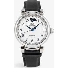 IWC Dam Armbandsur IWC Damklocka IW459306 Da Vinci Silverfärgad/Läder Ø36 mm