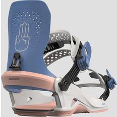 Fijaciones de Snowboard rebaja Bataleon Gata Heelwrap 2025 Fijaciones Snowboard azul lavender glacier gray ML