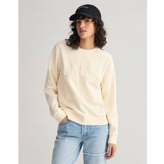 Gant Naturfarvet Tøj Gant Dame Tonal Archive Shield sweatshirt