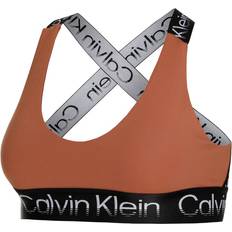Calvin Klein Bruna BH:ar Calvin Klein W Support Sports Bra Nyheter Russet
