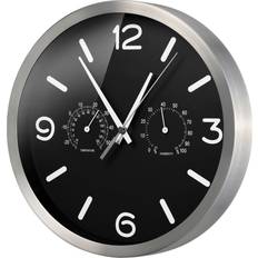 Bresser mytime dcf farbe: schwarz/neu Wanduhr 25cm