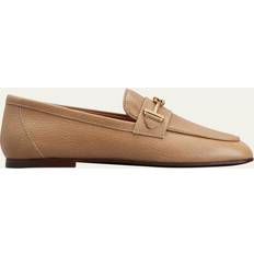 Tod's Women's T-Link Leather Loafers Ginger Ginger